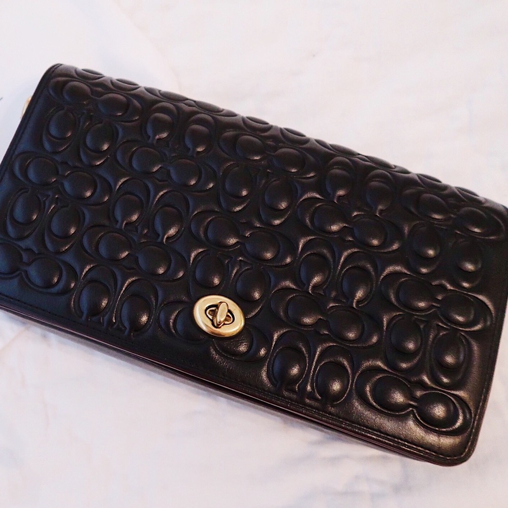 Coach Dinky in Signature Leather